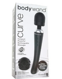 Curve Rechargeable Massage Wand in Black