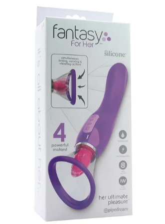 Fantasy For Her Ultimate Pleasure Clitoral Pump Vibe