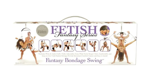Fetish Fantasy Bondage Swing in White