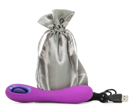 Tundra Rose 6X Rechargeable Silicone Vibe in Purple