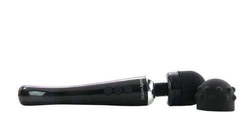 Curve Rechargeable Massage Wand in Black